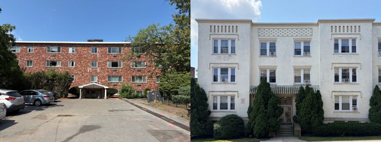 Two buildings on Radcliffe Road