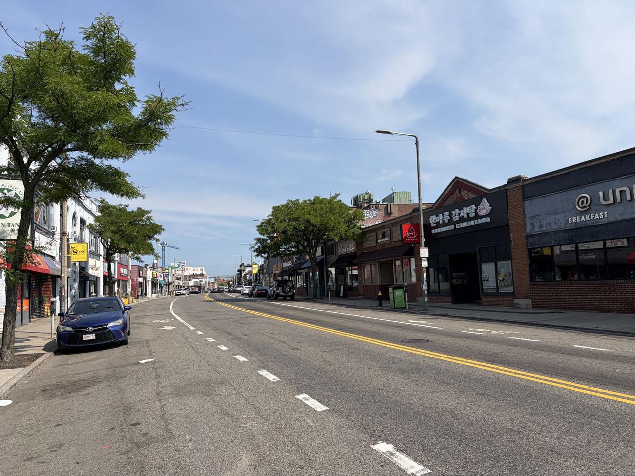 Harvard Avenue in Allston today